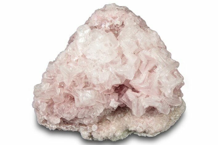 Pink Halite Crystal Cluster - Trona, California #314166